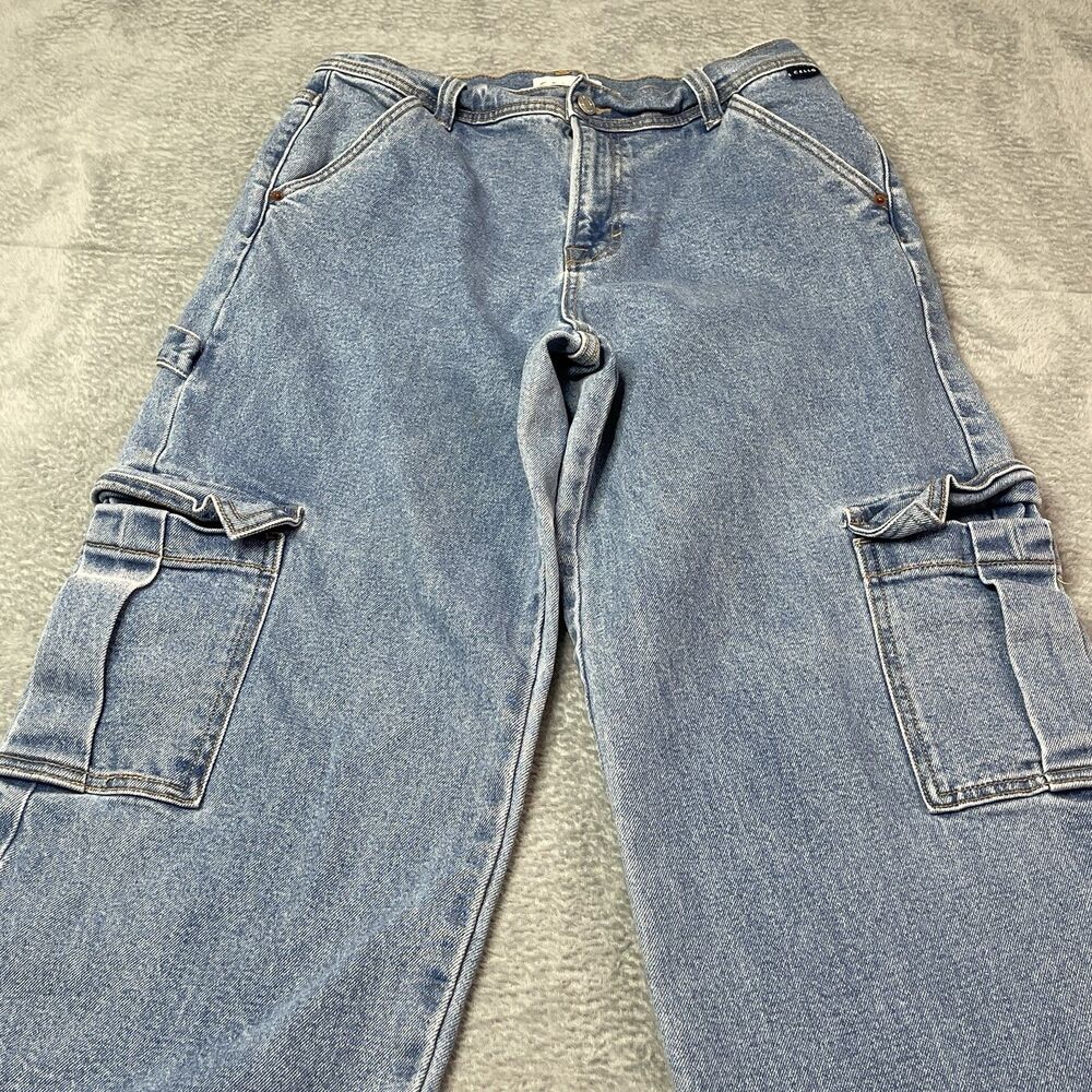Cello Womens Cargo Jeans  Sz Tag 5/32‎ Carpenter - Picture 4 of 12